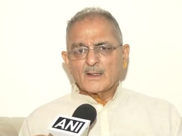  BJP leader and former Jammu and Kashmir Chief Minister Kavinder Gupta (Photo/ANI)