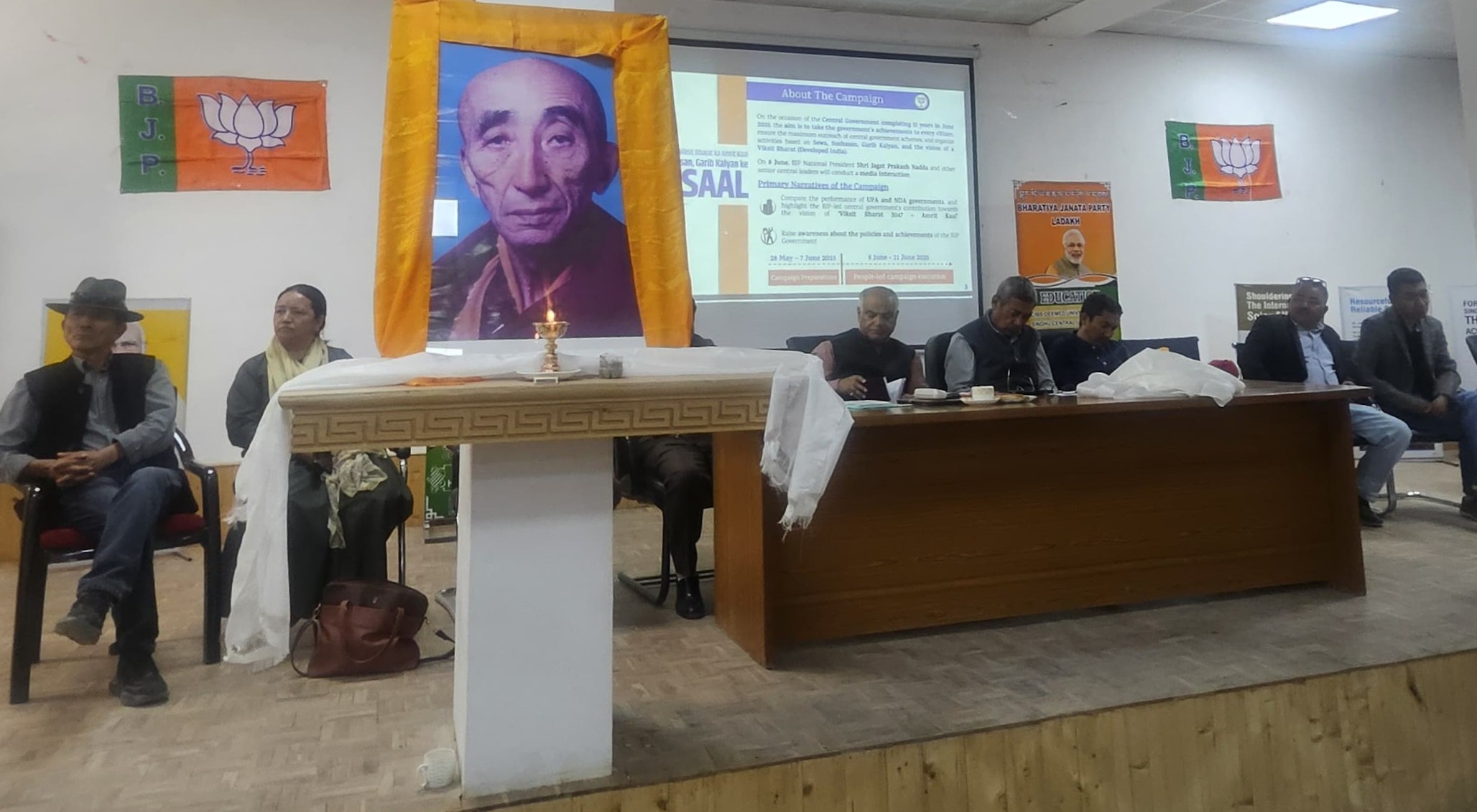 BJP Ladakh holds workshop to gear up for ‘Sankalp Se Siddhi Tak’ campaign, celebrating 11 years of Modi Govt’s transformative governance