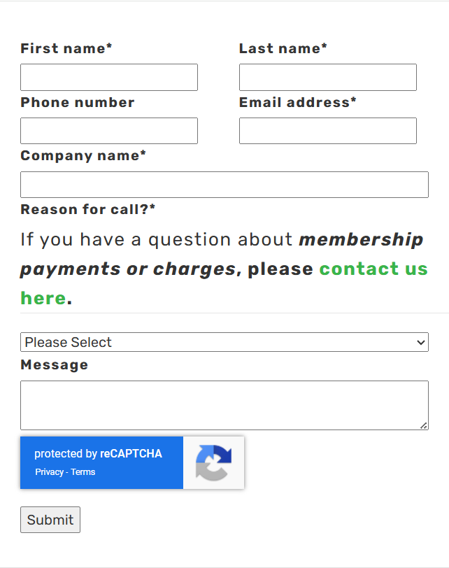 Cancel Harlands Membership