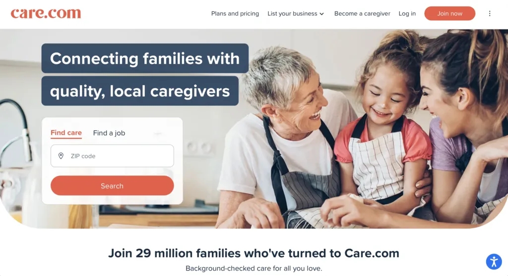 Cancel Care.com Membership