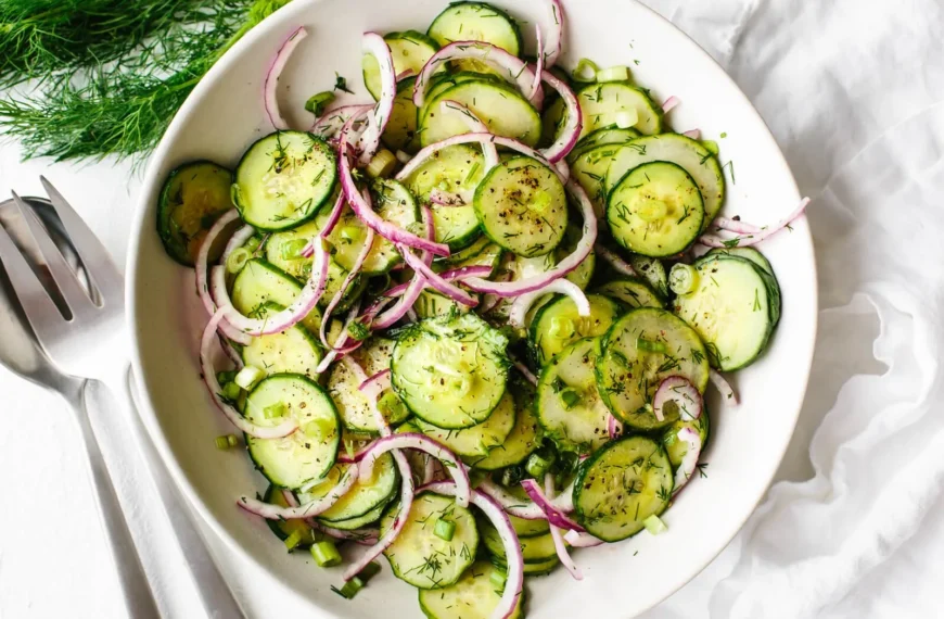 MEXICAN CUCUMBER SALAD RECIPE