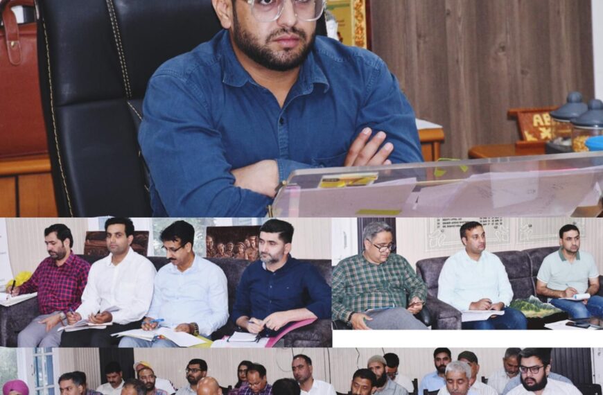DC Rajouri reviews activity plan for World Environment Day