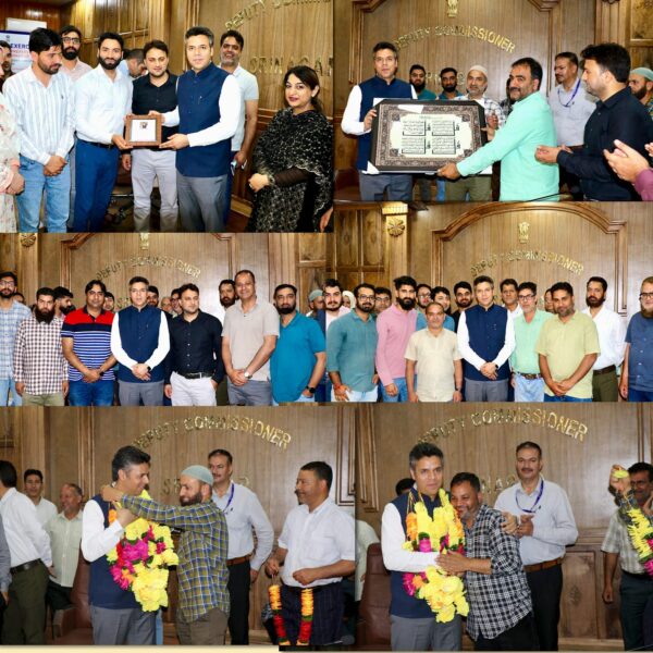 Distt admin Srinagar bids affectionate farewell to outgoing DC, Dr. Bilal Mohi-Ud-Din Bhat