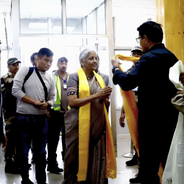 Hon’ble Union Finance Minister Nirmala Sitharaman visits Leh