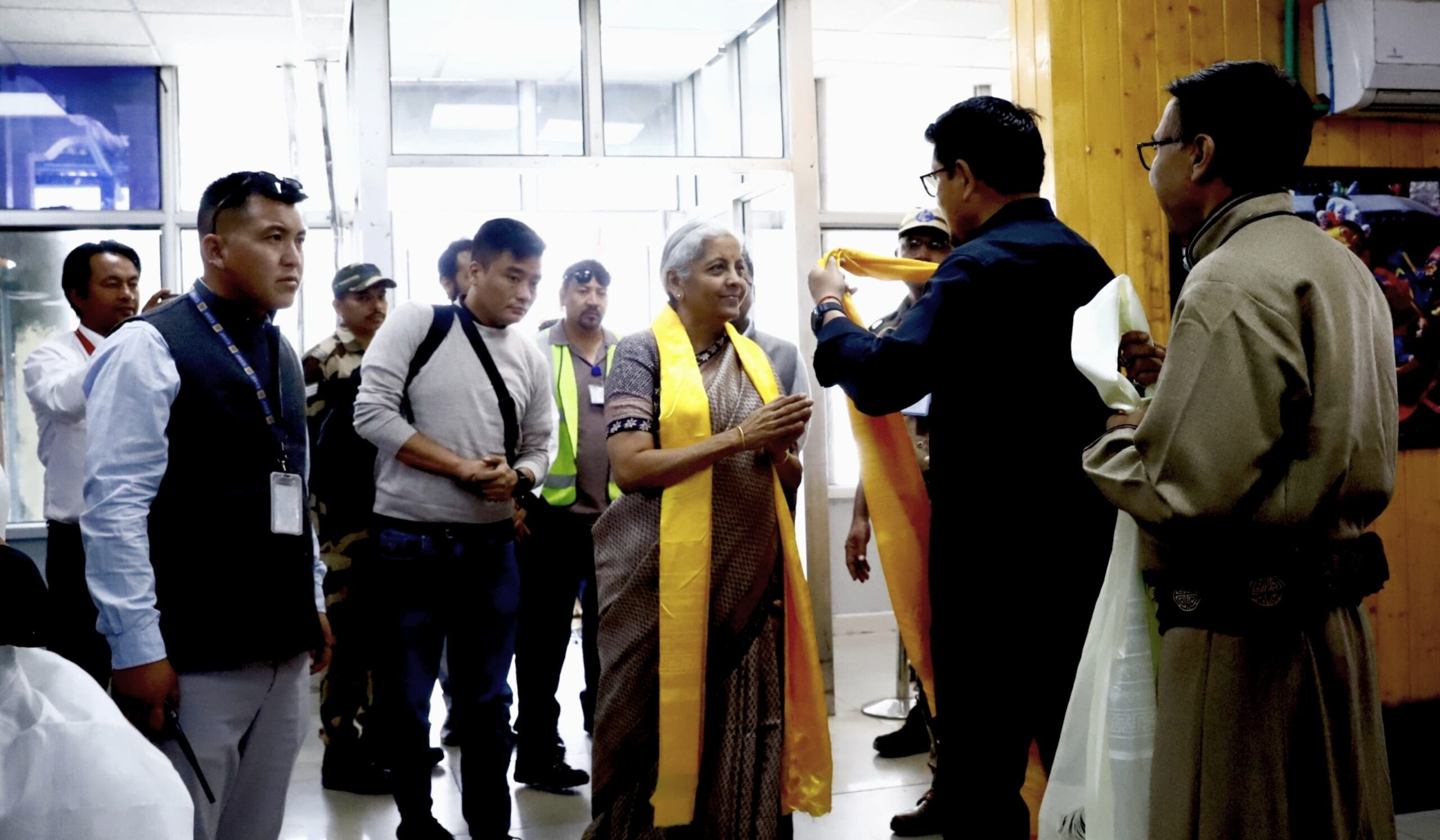 Hon’ble Union Finance Minister Nirmala Sitharaman visits Leh