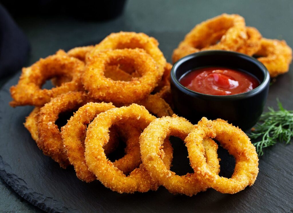 Keto Air Fryer Onion Rings Recipe