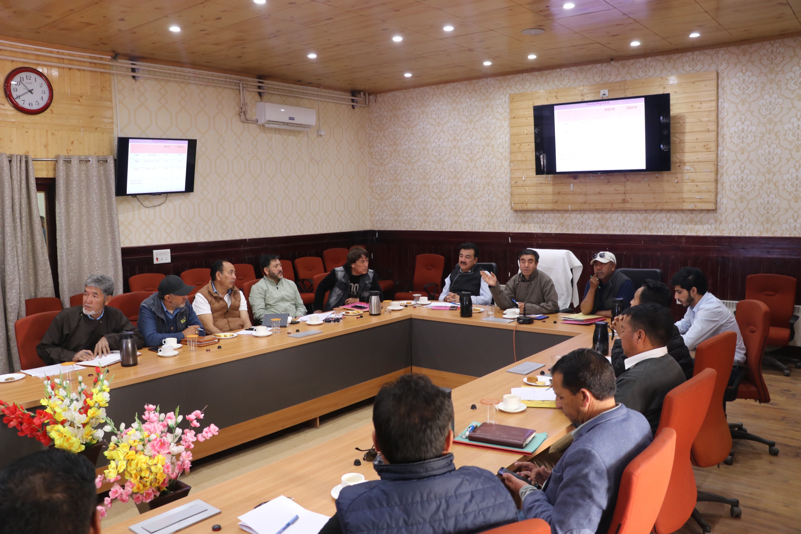ADDC Leh Reviews MGNREGA Annual Action Plan for FY 2025-26