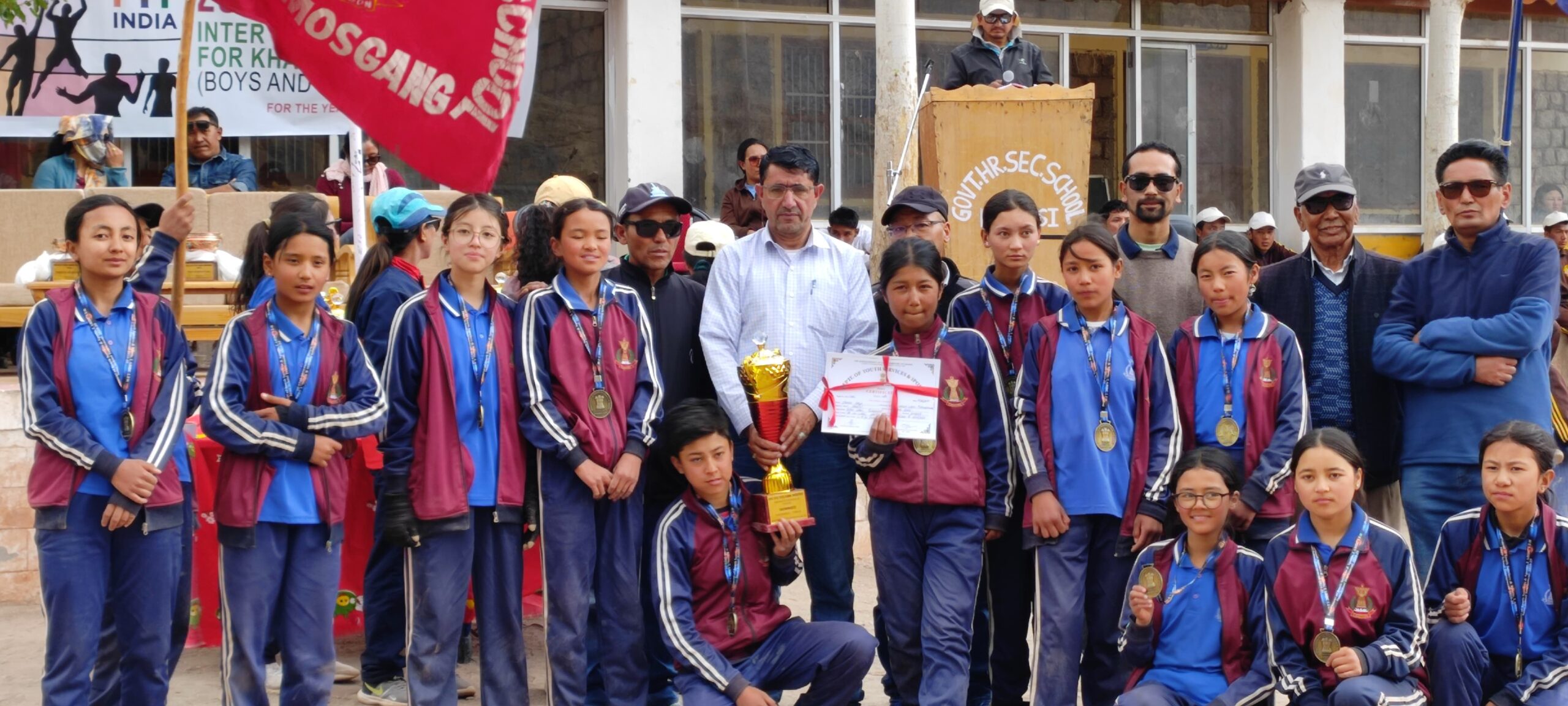 Zonal Level Inter-School Tournament for Middle Schools Concludes in Khaltse
