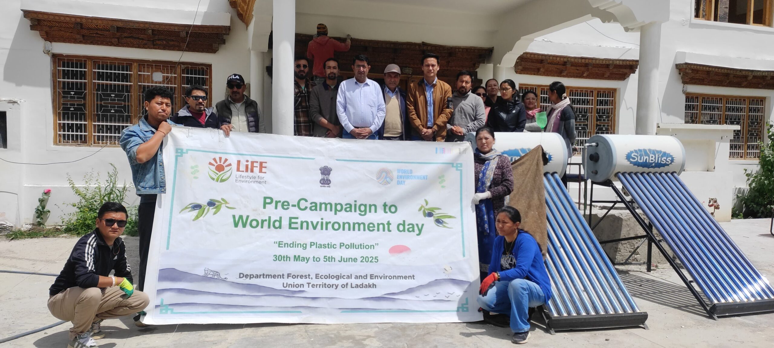 Pre-Campaign to World Environment Day Concludes in Sub-Division Khaltse
