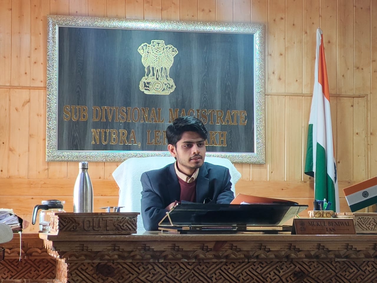 Sub-Divisional Magistrate Nubra Conducts Meeting with Hotel Association Nubra on Tourism-Related Issues