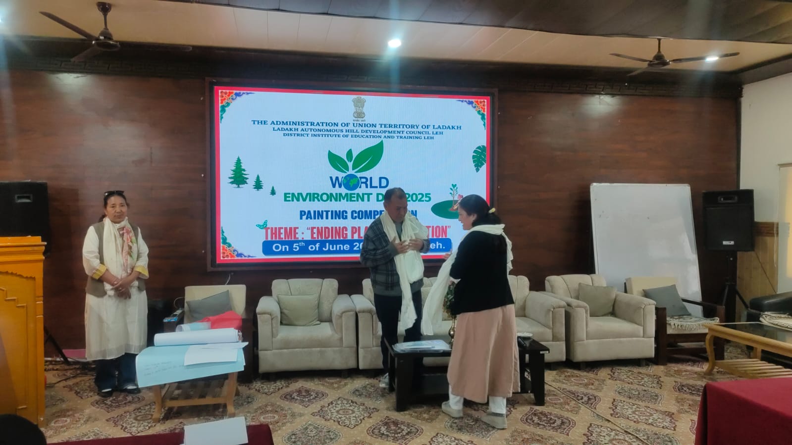 DIET Leh celebrated World Environment Day based on theme “Ending Plastic Pollution”