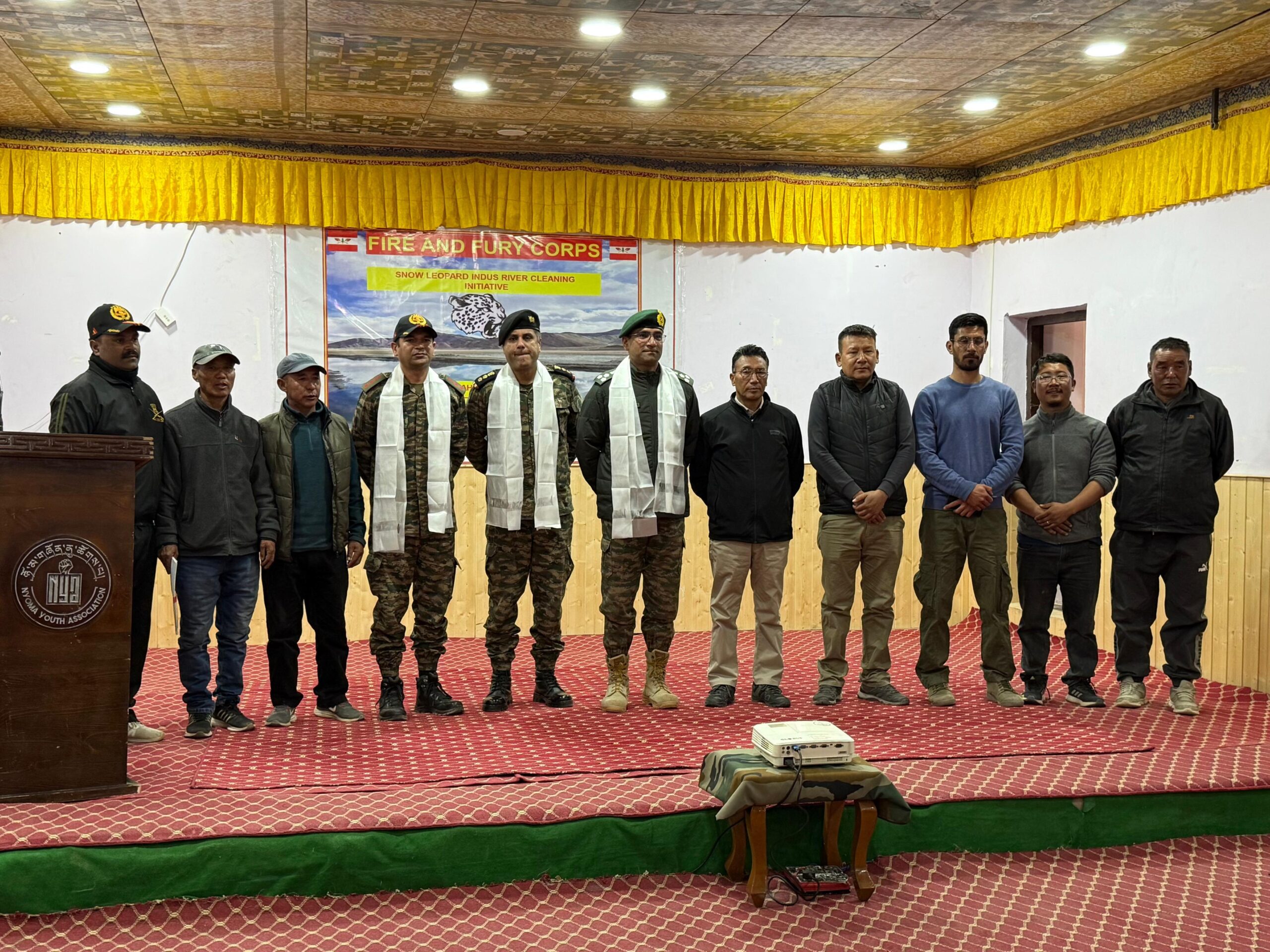 Largest-ever civil-military cleanup held for the first time in Nyoma, Changthang on World Environment Day