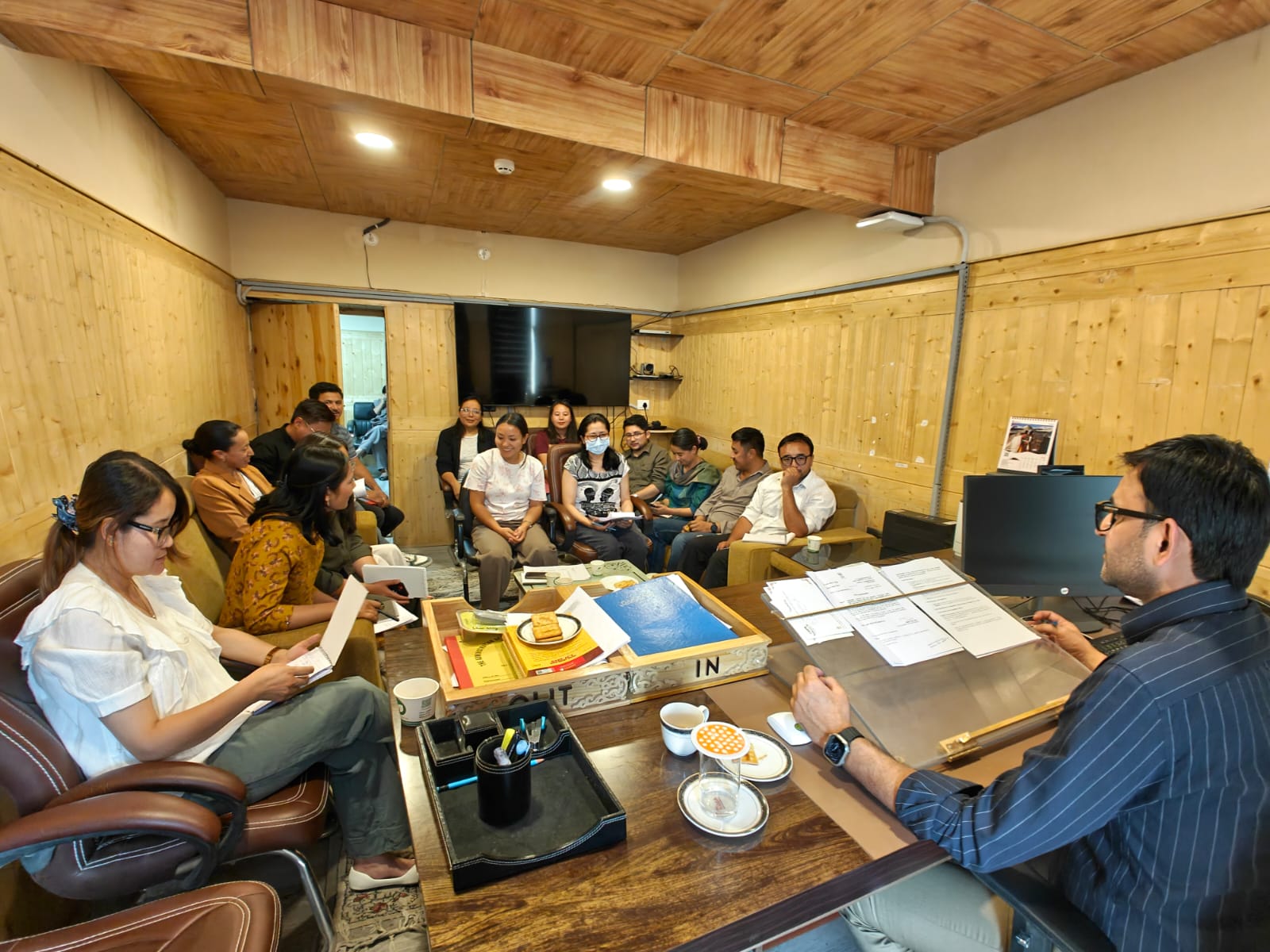 Review Meeting on Circuit Sitting of Hon’ble CAT Bench at Kargil and Leh