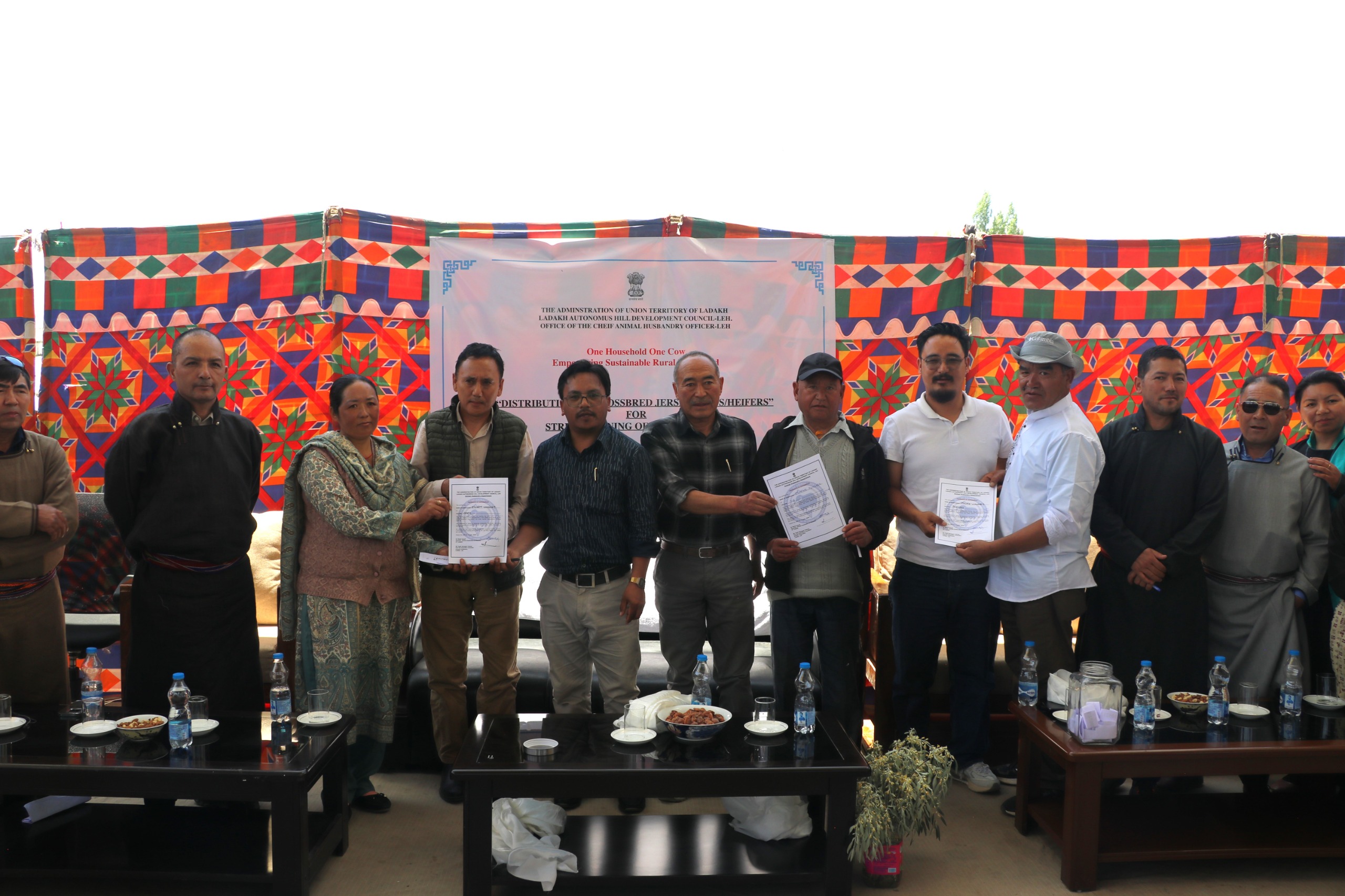 “One Household, One Cow” Scheme Launched in Leh to Empower Rural Livelihoods and Strengthen Dairy Sector