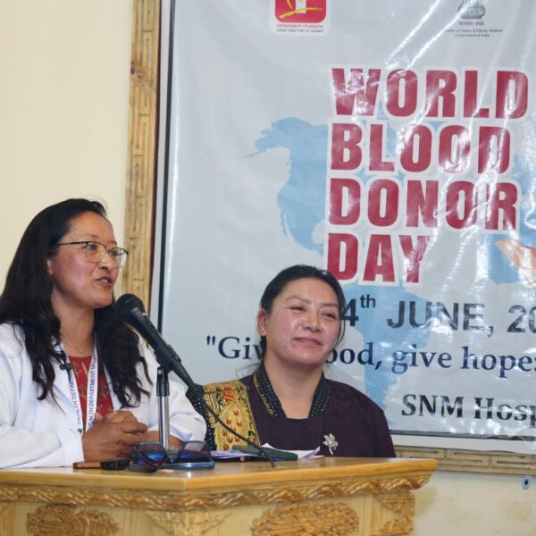 Leh Observes World Blood Donor Day with Inauguration of Advanced Blood Component Facility