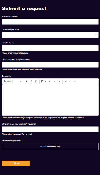 Cancel Cheat Happens Subscription