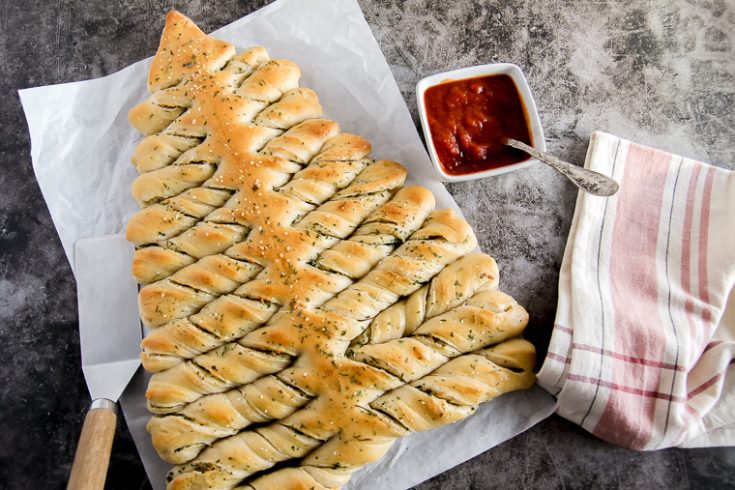 How To Make Christmas Tree Bread At Home
