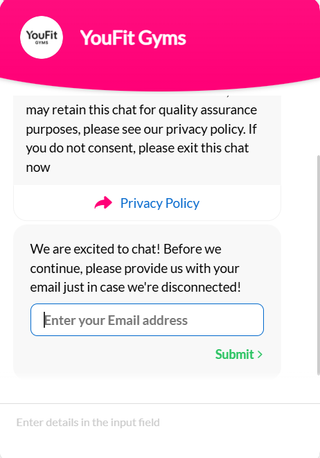 Cancel YouFit Membership